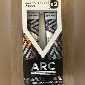 ARC after brush whitening gives 2 x boost